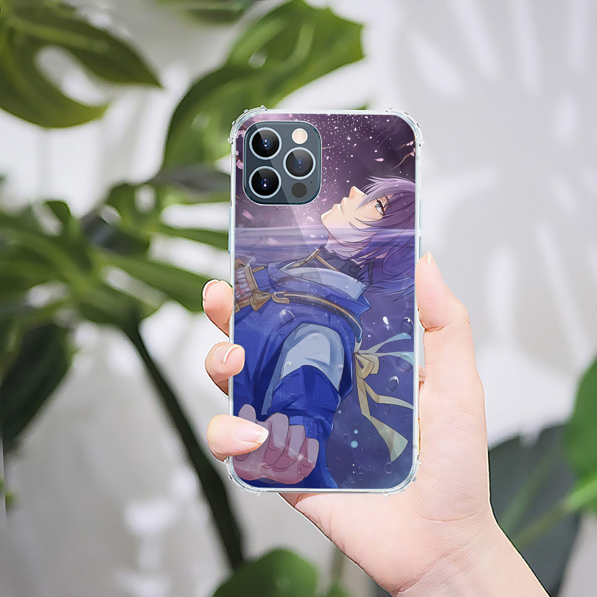 （画像用） 刀剣乱舞 Touken Ranbu 【iPhone 12シリーズ対応】透明スマホケース（クリアソフトケース）